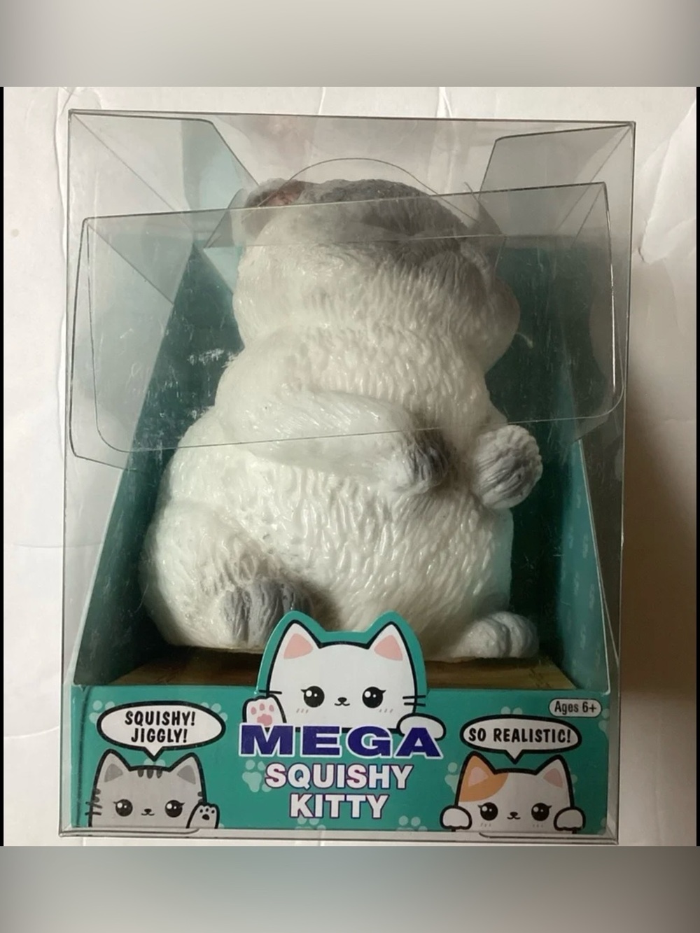 Mega Squishy Kitty/ jiggly 6" kitty